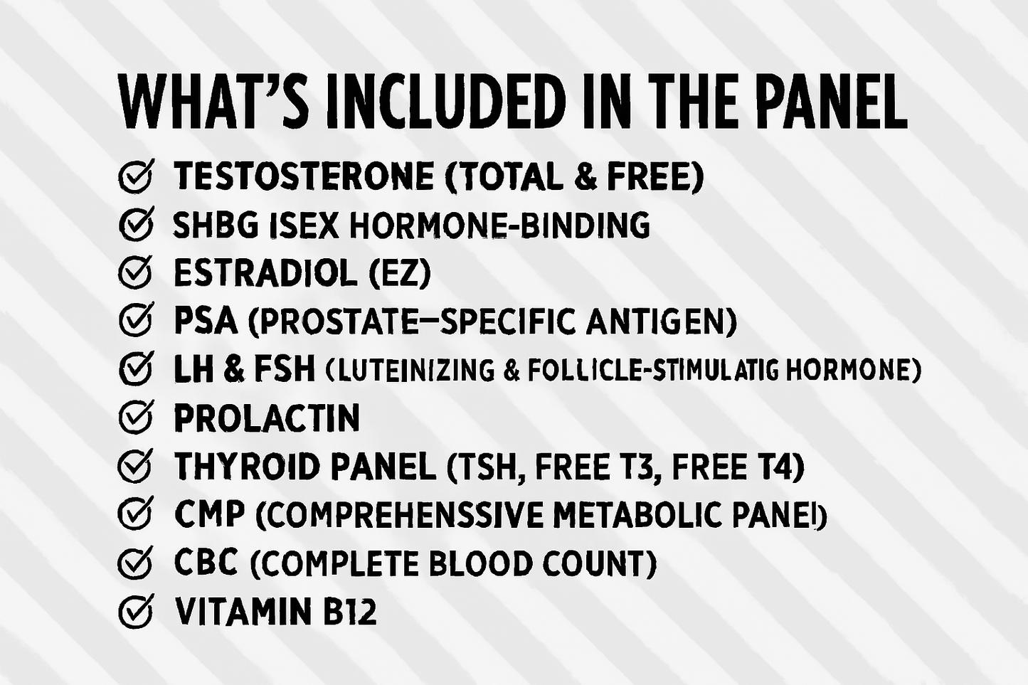 Male Hormone Labs - Advanced